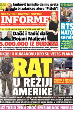 Informer - broj 917, 11. maj 2015.