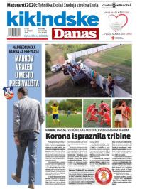 Kikindske - broj 1109, 21. avg 2020.