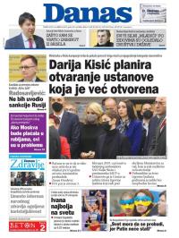 Danas - broj 8939, 21. mar 2022.