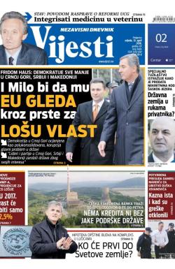 Vijesti - broj 6484, 13. apr 2016.