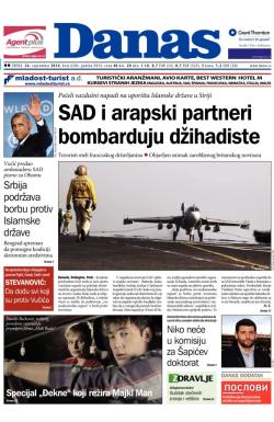 Danas - broj 6204, 24. sep 2014.