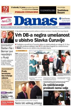 Danas - broj 6455, 2. jun 2015.