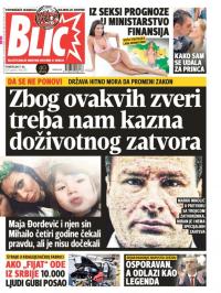 Blic - broj 7335, 17. jul 2017.