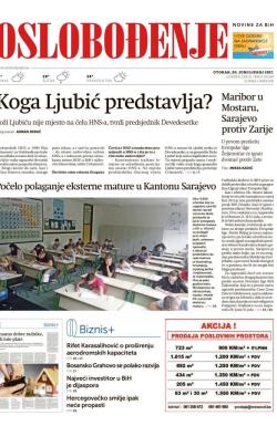 Oslobođenje - broj 25348, 20. jun 2017.