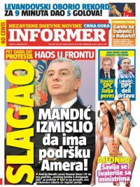 Informer CG - broj 1033, 23. sep 2015.