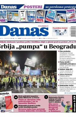 Danas - broj 9863, 15. mar 2025.