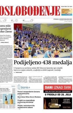 Oslobođenje - broj 25403, 15. avg 2017.