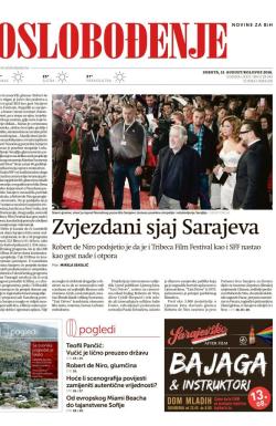 Oslobođenje - broj 25043, 13. avg 2016.