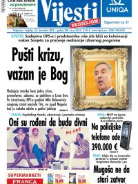 Vijesti - broj 5653, 22. dec 2013.
