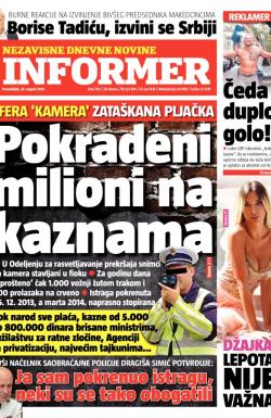 Informer - broj 703, 25. avg 2014.