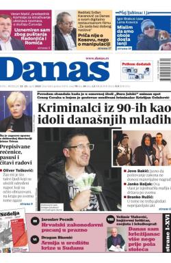 Danas - broj 9284, 22. apr 2023.