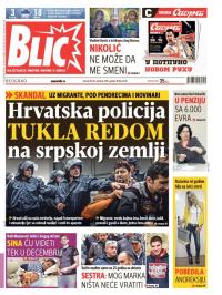 Blic - broj 6712, 20. okt 2015.