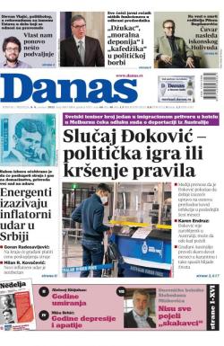 Danas - broj 8867-8868, 8. jan 2022.