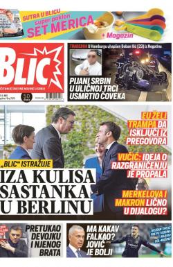 Blic - broj 7975, 4. maj 2019.