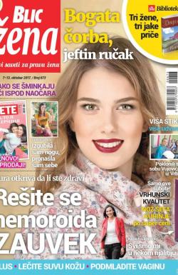 Blic Žena - broj 673, 7. okt 2017.