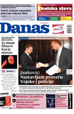Danas - broj 6326-6327, 24. jan 2015.