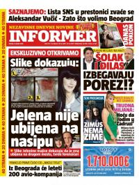 Informer - broj 1737, 9. jan 2018.
