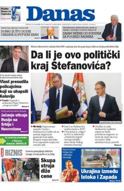 Danas - broj 8778, 11. okt 2021.