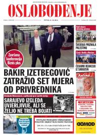 Oslobođenje - broj 24.395, 31. okt 2014.