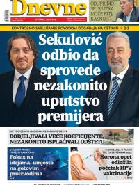 Dnevne novine - broj 3109, 28. sep 2021.