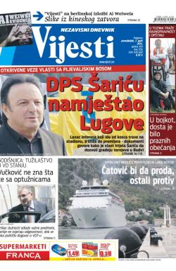 Vijesti - broj 5756, 7. apr 2014.
