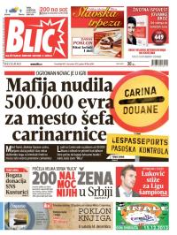 Blic - broj 6046, 9. dec 2013.