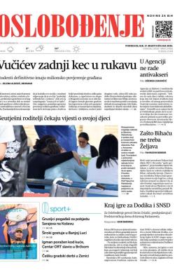 Oslobođenje - broj 27862, 17. mar 2025.