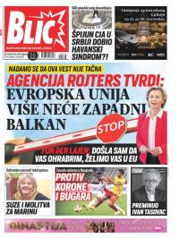 Blic - broj 8833, 30. sep 2021.