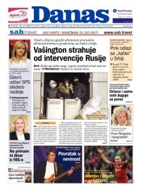 Danas - broj 6037, 10. apr 2014.