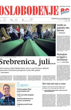 Oslobođenje - broj 27345, 10. jul 2023.