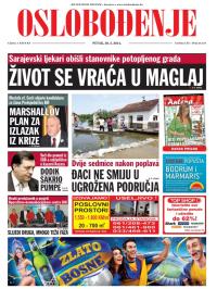 Oslobođenje - broj 24.241, 30. maj 2014.