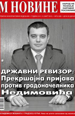 M Novine, Sr. Mitrovica - broj 585, 6. mar 2013.