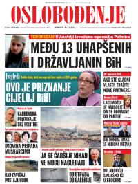 Oslobođenje - broj 24.424, 29. nov 2014.