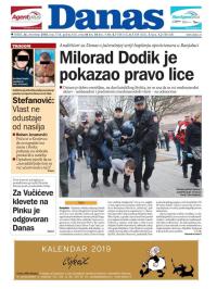 Danas - broj 7758, 26. dec 2018.