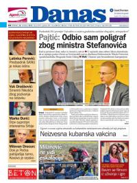 Danas - broj 6595, 20. okt 2015.