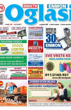 Novosti oglasi - broj 1493, 8. nov 2017.