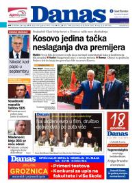 Danas - broj 6450, 28. maj 2015.