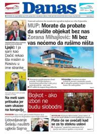 Danas - broj 7619, 9. avg 2018.