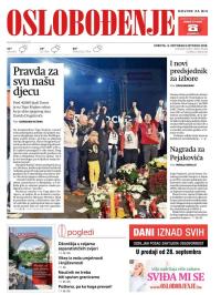 Oslobođenje - broj 25812, 6. okt 2018.