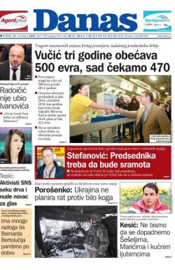 Danas - broj 7729, 27. nov 2018.
