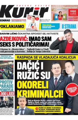 Kurir - broj 234, 28. sep 2014.