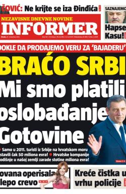 Informer - broj 167, 20. nov 2012.