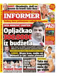 Informer - broj 1638, 12. sep 2017.