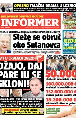 Informer - broj 437, 9. okt 2013.