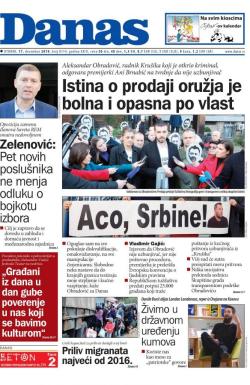 Danas - broj 8114, 17. dec 2019.