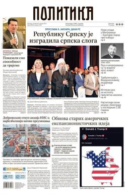 Politika - broj 39908, 9. jan 2025.