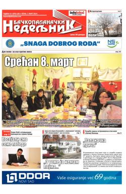 Nedeljne novine, B. Palanka - broj 180, 7. mar 2014.