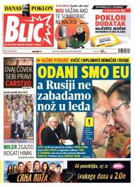 Blic - broj 6758, 5. dec 2015.