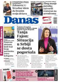 Danas - broj 7705-7706, 3. nov 2018.