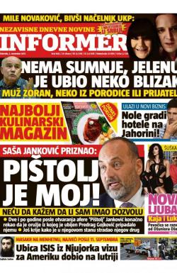 Informer - broj 1682, 2. nov 2017.